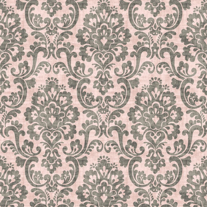 Frescato Damask Pink Flannel by RM CoCo Fabric