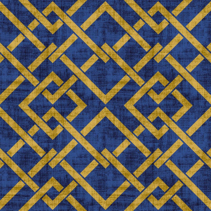 Frescato Trellis Reversal Lazuli by RM CoCo Fabric