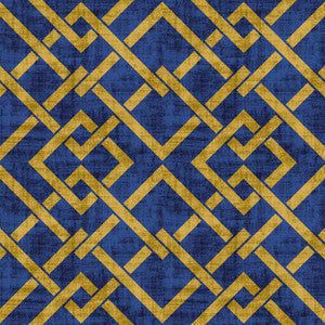 Frescato Trellis Reversal Lazuli by RM CoCo Fabric