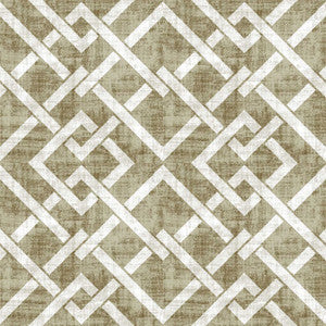Frescato Trellis Reversal Linen by RM CoCo Fabric