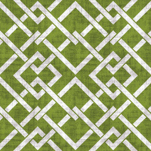 Frescato Trellis Reversal Wasabi by RM CoCo Fabric