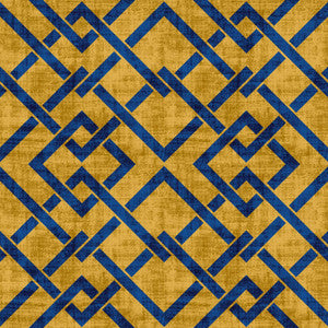 Frescato Trellis Ormolu by RM CoCo Fabric