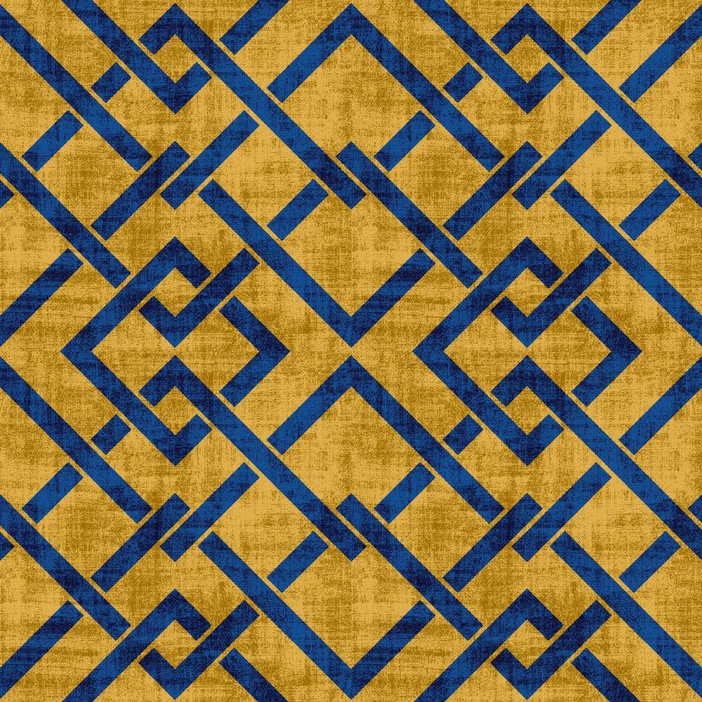 Frescato Trellis Ormolu by RM CoCo Fabric
