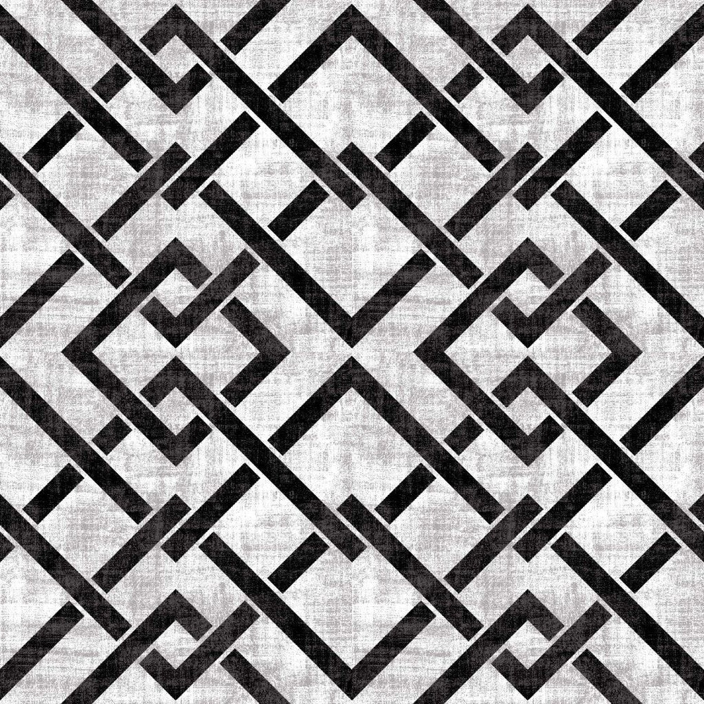 Frescato Trellis White Knight by RM CoCo Fabric