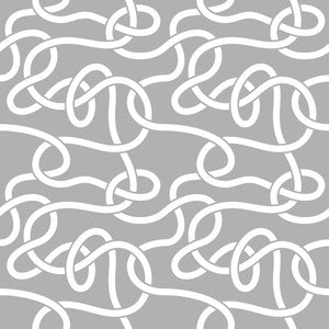 Noodle Doodle Platinum by RM CoCo Fabric