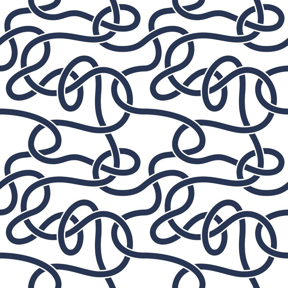 Noodle Doodle Sapphire by RM CoCo Fabric