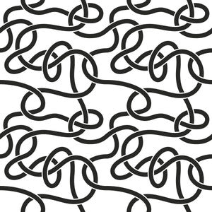 Noodle Doodle Piano by RM CoCo Fabric