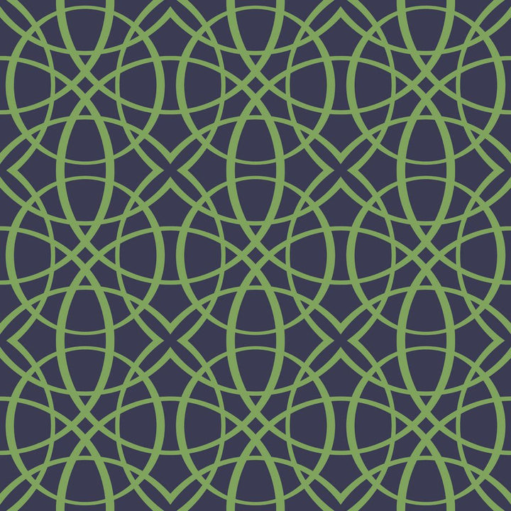 Spiro Blue Grass by RM CoCo Fabric