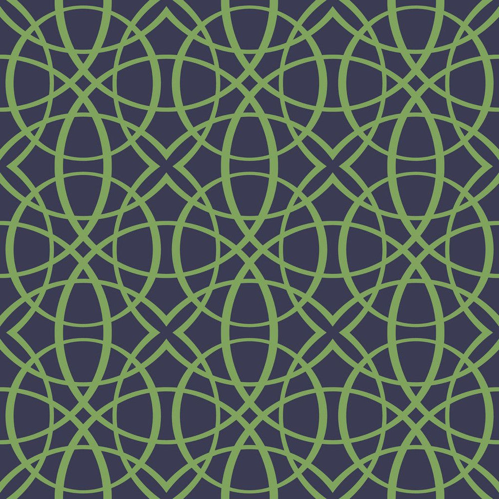 Spiro Blue Grass by RM CoCo Fabric