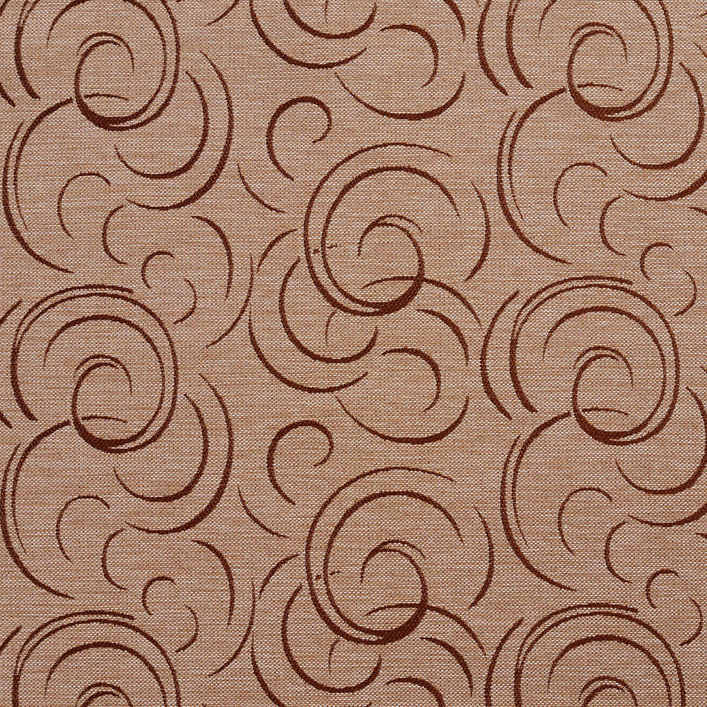 1650 Latte Swirl by Charlotte Fabric Modern Tapestry 100% Woven Polyester Asia Exceeds 200,000 Wyzenbeek Rubs (Heavy Duty) </p><p>Repeat: Horizontal: 9.5" x Vertical: 14" 54 Inches - Fabric Carolina -