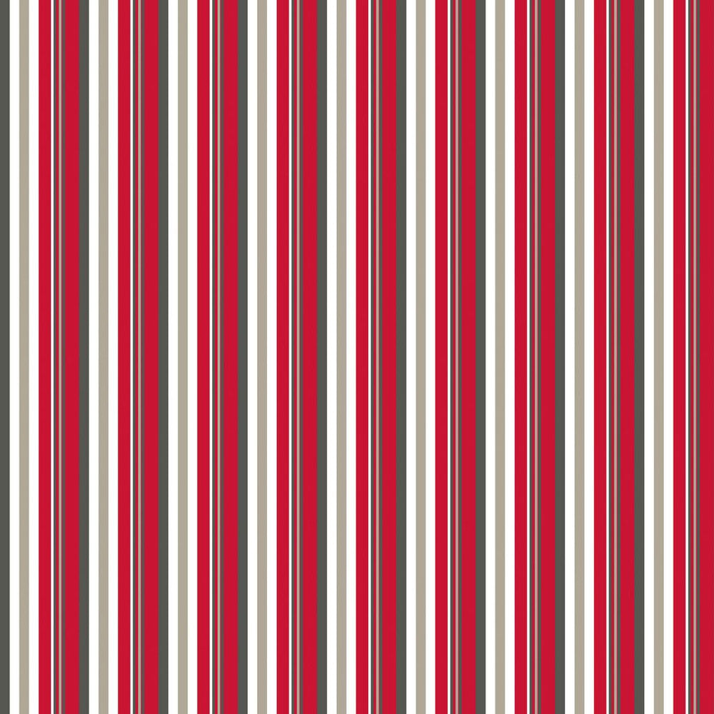 Beachcomber Stripe Sea Coral by RM CoCo Fabric