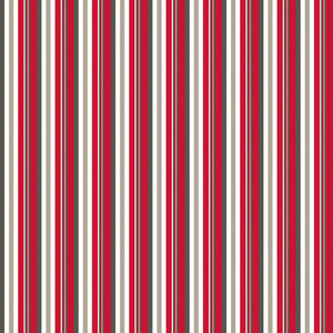 Beachcomber Stripe Sea Coral by RM CoCo Fabric