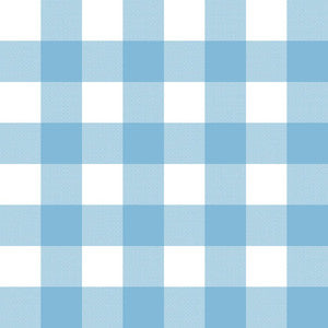 Big Sky Check Cloud by RM CoCo Fabric