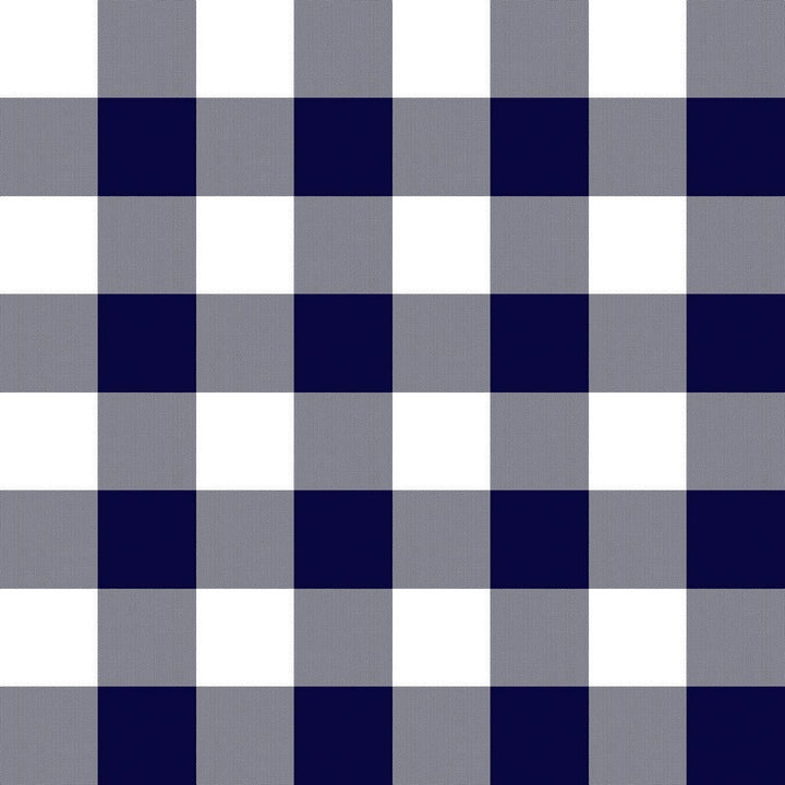 Big Sky Check Indigo by RM CoCo Fabric
