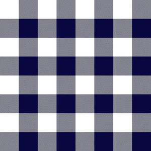 Big Sky Check Indigo by RM CoCo Fabric