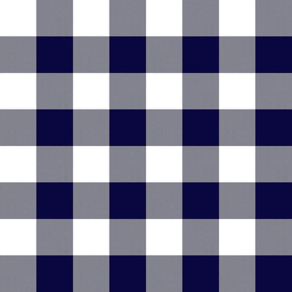 Big Sky Check Indigo by RM CoCo Fabric