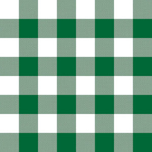 Big Sky Check Emerald by RM CoCo Fabric