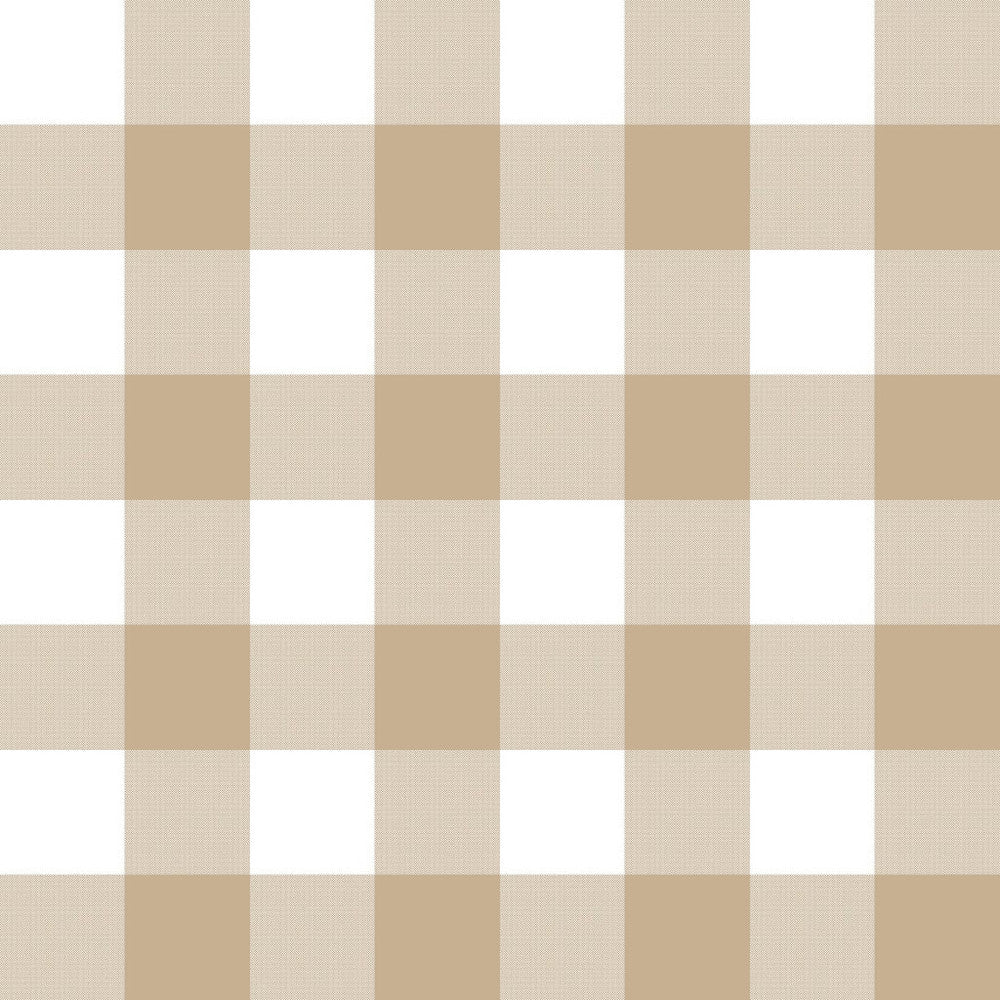 Big Sky Check Linen by RM CoCo Fabric