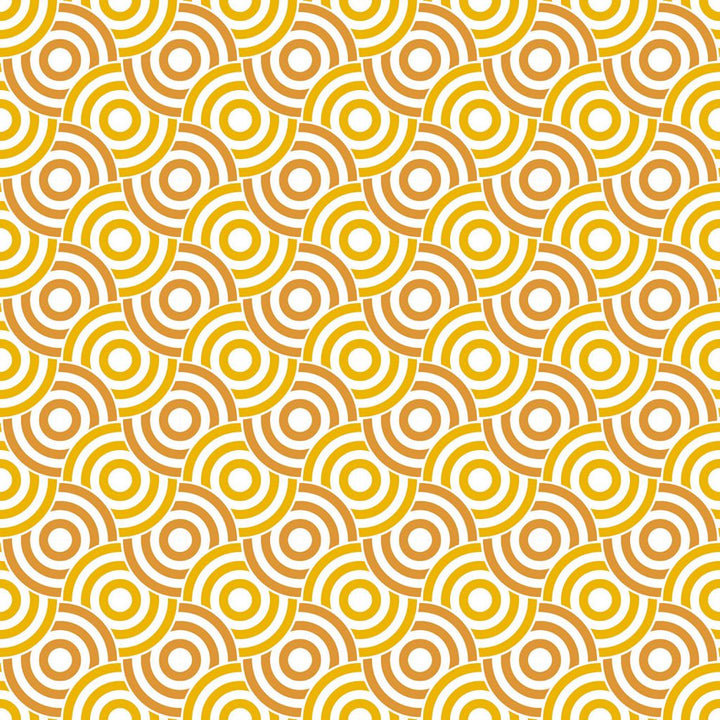 Circle Up Dijon by RM CoCo Fabric