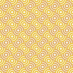 Circle Up Dijon by RM CoCo Fabric