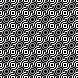 Circle Up Phantom by RM CoCo Fabric