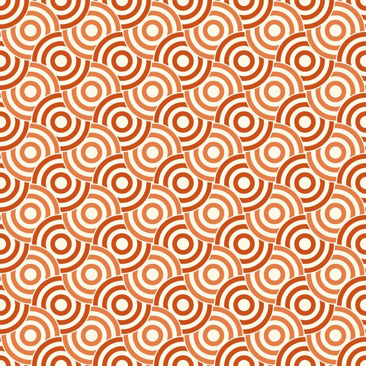 Circle Up Mandarin by RM CoCo Fabric ColorWorks Spring 2022 RM Studio See Sample 0 Horizontal: 6.75 and Vertical: 6.75 0 - Fabric Carolina -