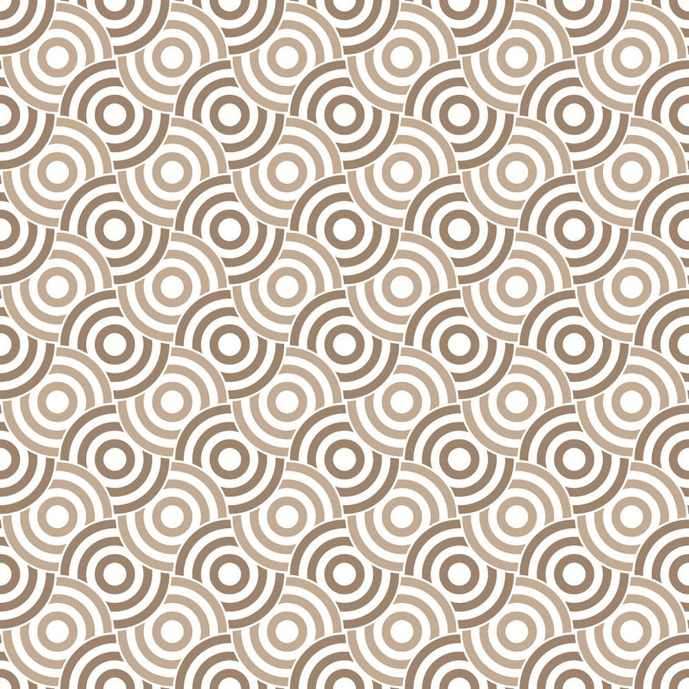 Circle Up Travertine by RM CoCo Fabric
