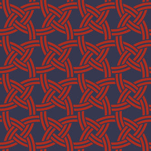 Nautical Knot Britannia by RM CoCo Fabric