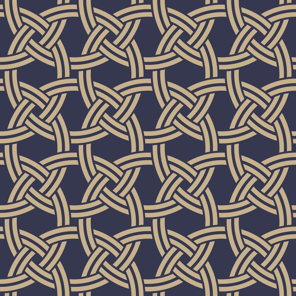 Nautical Knot High Tide by RM CoCo Fabric ColorWorks Spring 2022 RM Studio See Sample 0 Horizontal: 6.75 and Vertical: 6.75 0 - Fabric Carolina -