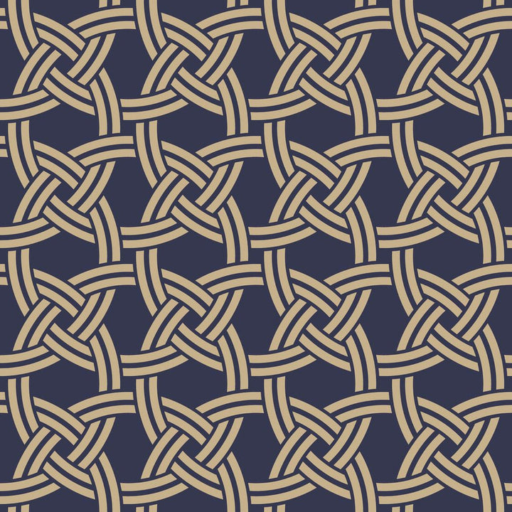 Nautical Knot High Tide by RM CoCo Fabric
