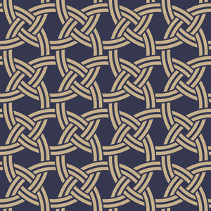 Nautical Knot High Tide by RM CoCo Fabric