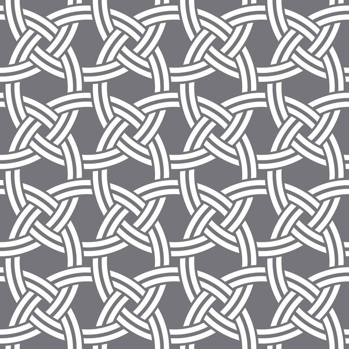 Nautical Knot Quicksilver by RM CoCo Fabric