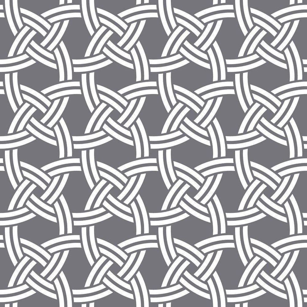 Nautical Knot Quicksilver by RM CoCo Fabric ColorWorks Spring 2022 RM Studio See Sample 0 Horizontal: 6.75 and Vertical: 6.75 0 - Fabric Carolina -