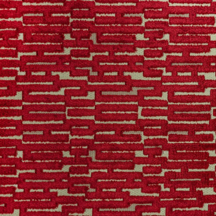 Basie Crypton Firethorn by RM CoCo Designer Fabric Winner's Circle IV 50% Acrylic 50% Polyester See Sample 85000 Horizontal: 4.75 and Vertical: 6 54 - Swanky Fabrics -