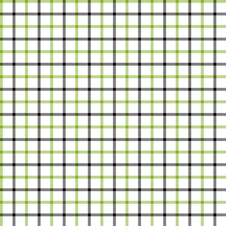 Cool Cat Check Kiwi by RM CoCo Fabric