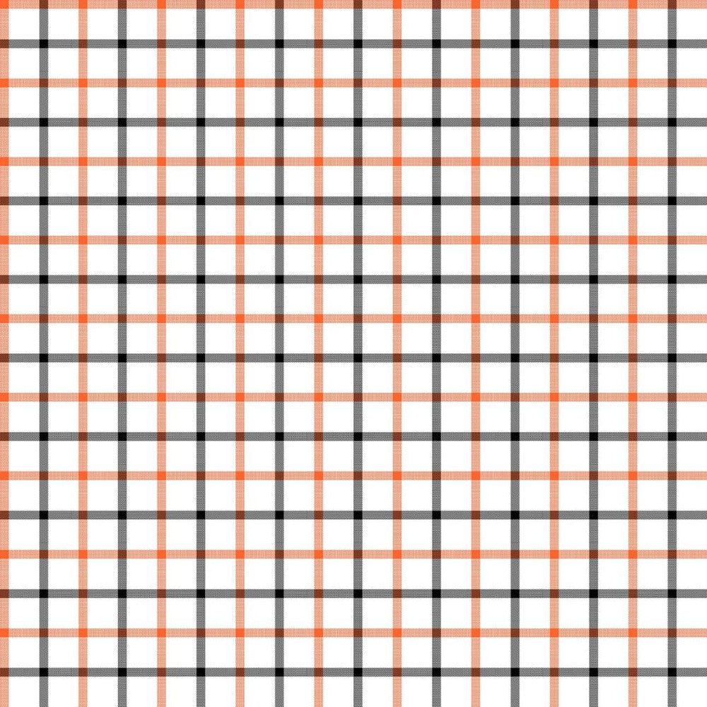 Cool Cat Check Orange Slice by RM CoCo Fabric ColorWorks Spring 2022 RM Studio See Sample 0 Horizontal: 3 and Vertical: 3 0 - Fabric Carolina -