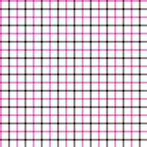 Cool Cat Check Pink Panther by RM CoCo Fabric