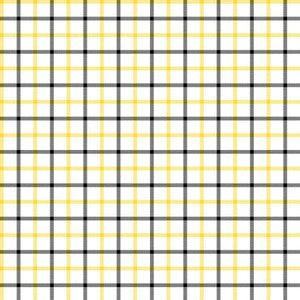 Cool Cat Check Yellow Zinger by RM CoCo Fabric