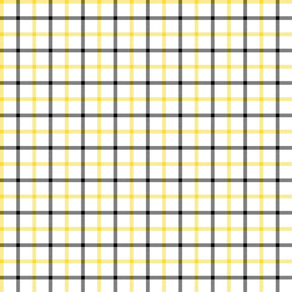 Cool Cat Check Yellow Zinger by RM CoCo Fabric ColorWorks Spring 2022 RM Studio See Sample 0 Horizontal: 3 and Vertical: 3 0 - Fabric Carolina -