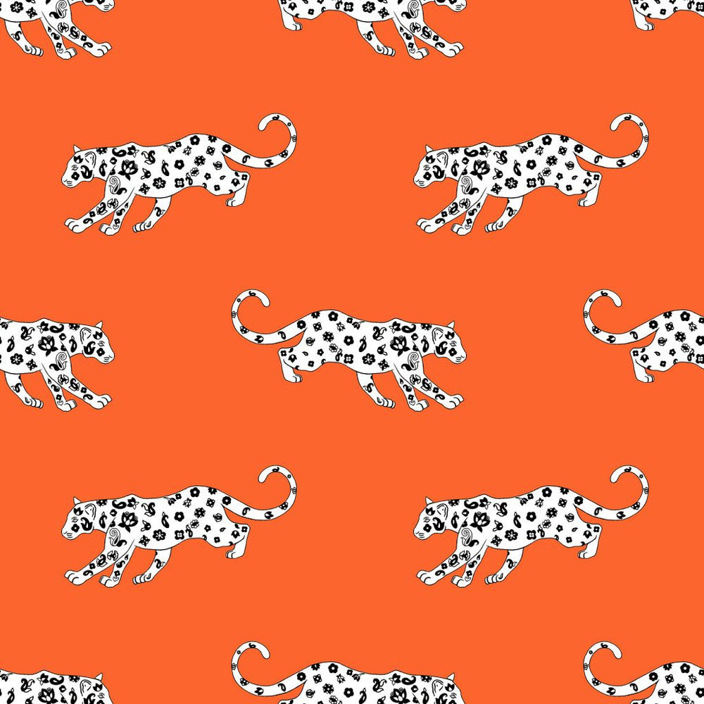 Cool Cat Orange Slice by RM CoCo Fabric ColorWorks Spring 2022 RM Studio See Sample 0 Horizontal: 13.5 and Vertical: 13.5 0 - Fabric Carolina -