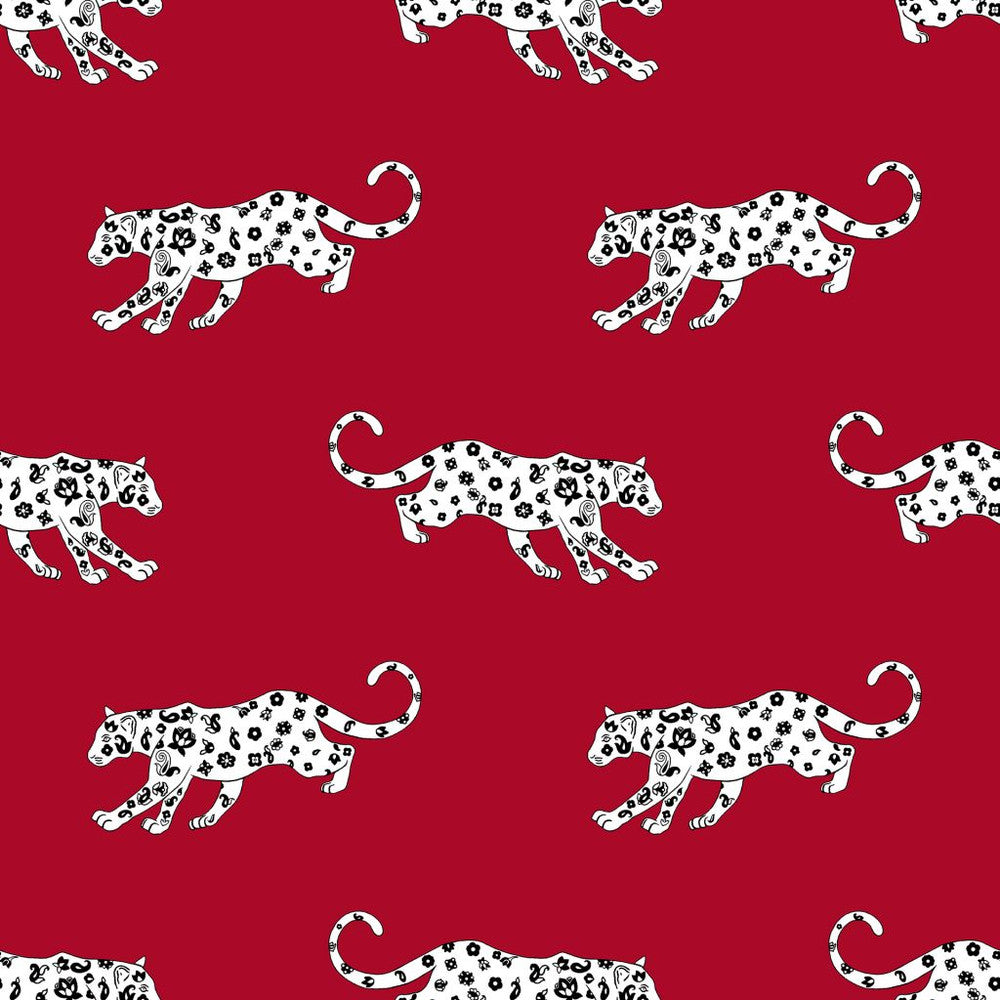 Cool Cat Red Hot by RM CoCo Fabric ColorWorks Spring 2022 RM Studio See Sample 0 Horizontal: 13.5 and Vertical: 13.5 0 - Fabric Carolina -