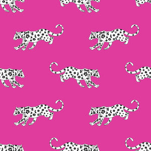 Cool Cat Pink Panther by RM CoCo Fabric
