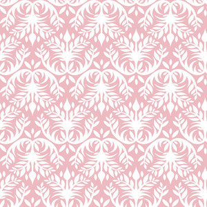 Double Dutch Damask Reversal Cotton Candy by RM CoCo Fabric