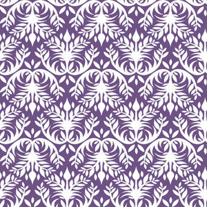 Double Dutch Damask Reversal Heather by RM CoCo Fabric