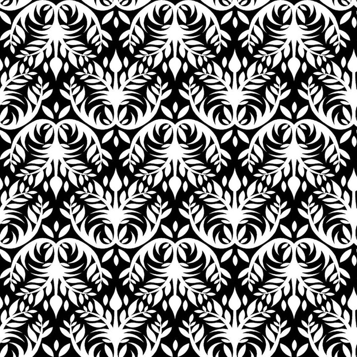 Double Dutch Damask Reversal Tuxedo by RM CoCo Fabric