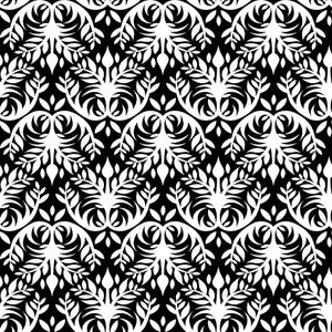 Double Dutch Damask Reversal Tuxedo by RM CoCo Fabric