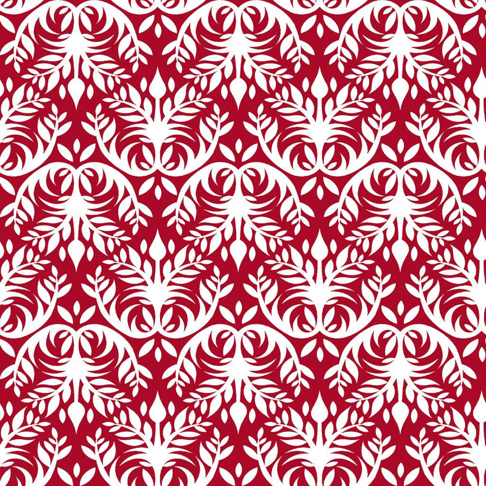 Double Dutch Damask Reversal Valentine by RM CoCo Fabric
