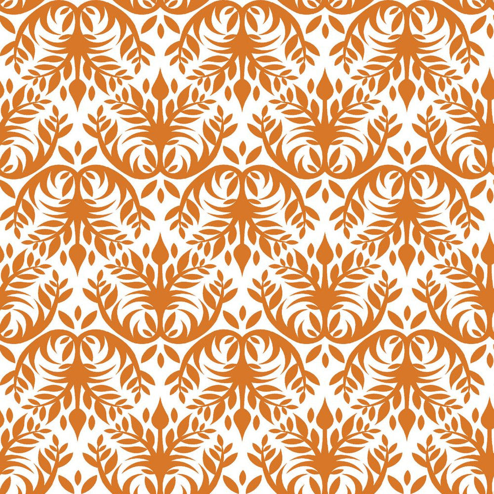 Double Dutch Damask Apricot by RM CoCo Fabric ColorWorks Spring 2022 RM Studio See Sample 0 Horizontal: 9 and Vertical: 9 0 - Fabric Carolina -