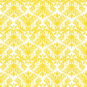 Double Dutch Damask Sunshine by RM CoCo Fabric