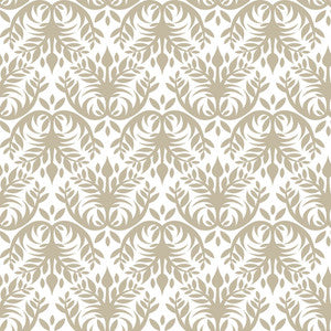 Double Dutch Damask Sandstone by RM CoCo Fabric